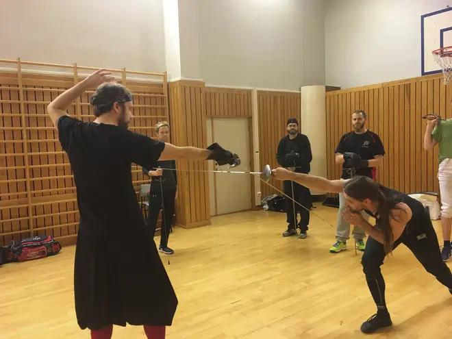 Rapirtrening på Tøyen skole